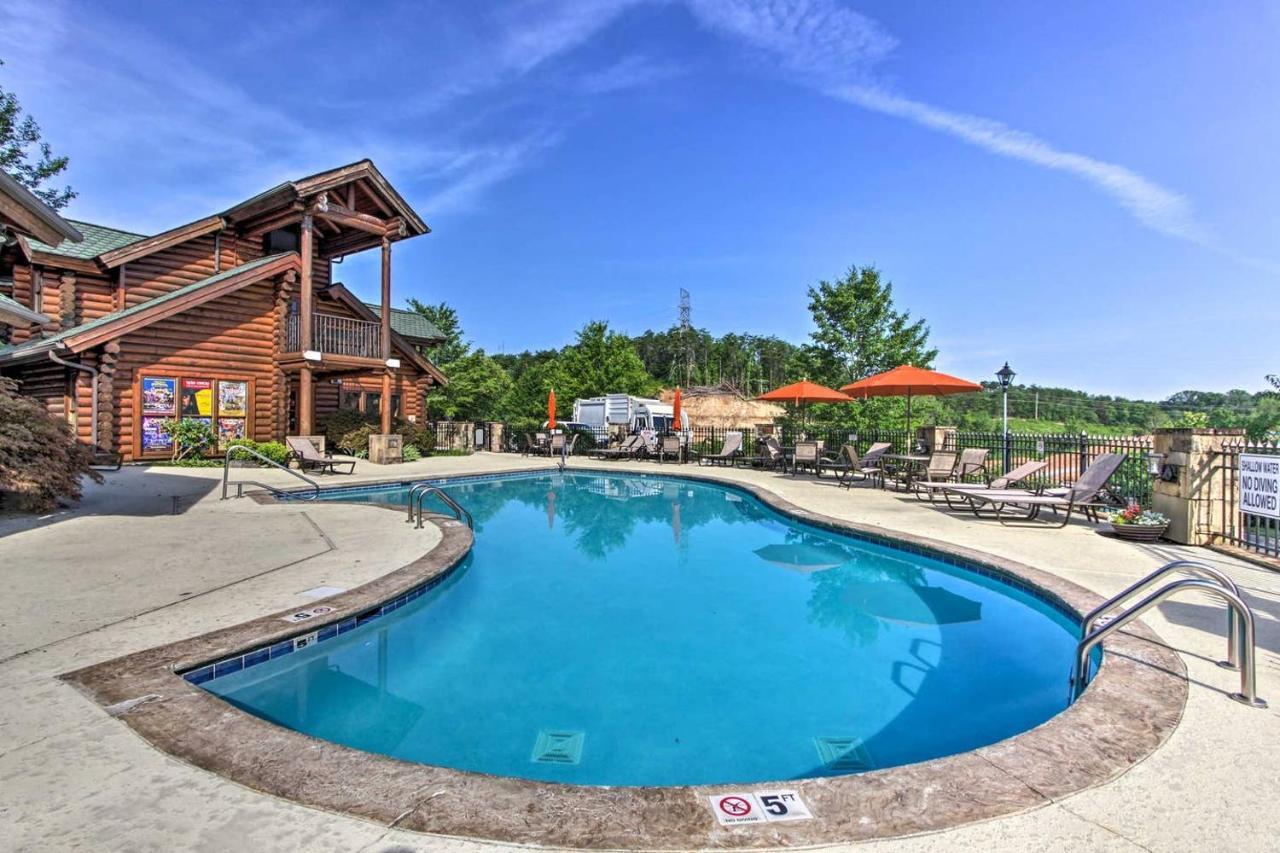 Great Wolf Cabin In Pigeon Forge! Villa Exteriör bild